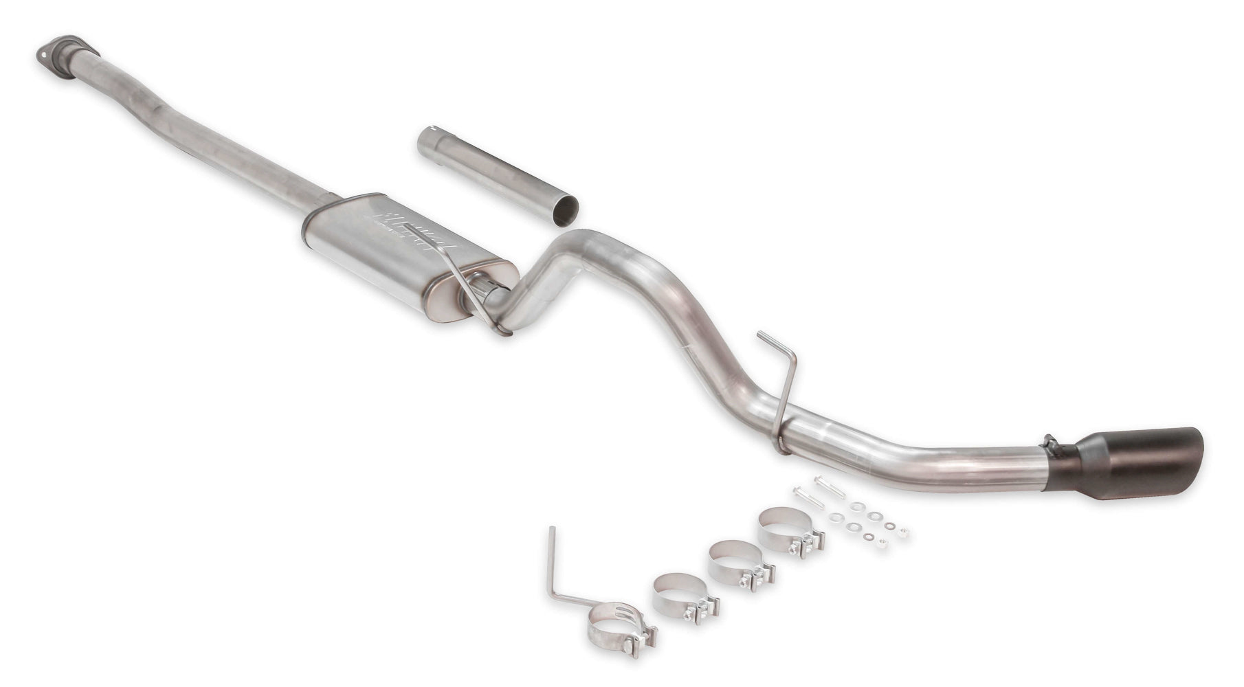 Flowmaster FlowFX Cat Back Exhaust System for Ford F-150 2015-2020 with 3-inch Diameter and 4.5-inch Black Tip