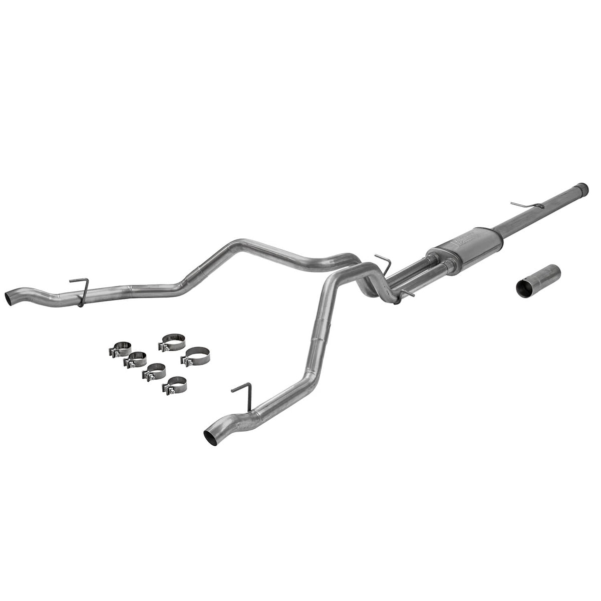Flowmaster FlowFX Cat Back Exhaust Kit for 2019-2023 GM Silverado 1500 with 6.2L Engine, 3.5 Inch Dual Rear Exit Stainless Steel