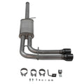 Flowmaster FlowFX Cat-Back Exhaust Kit for GM LS-Series 5.3L Trucks, 2.5 Inch Diameter, Dual Black Tips