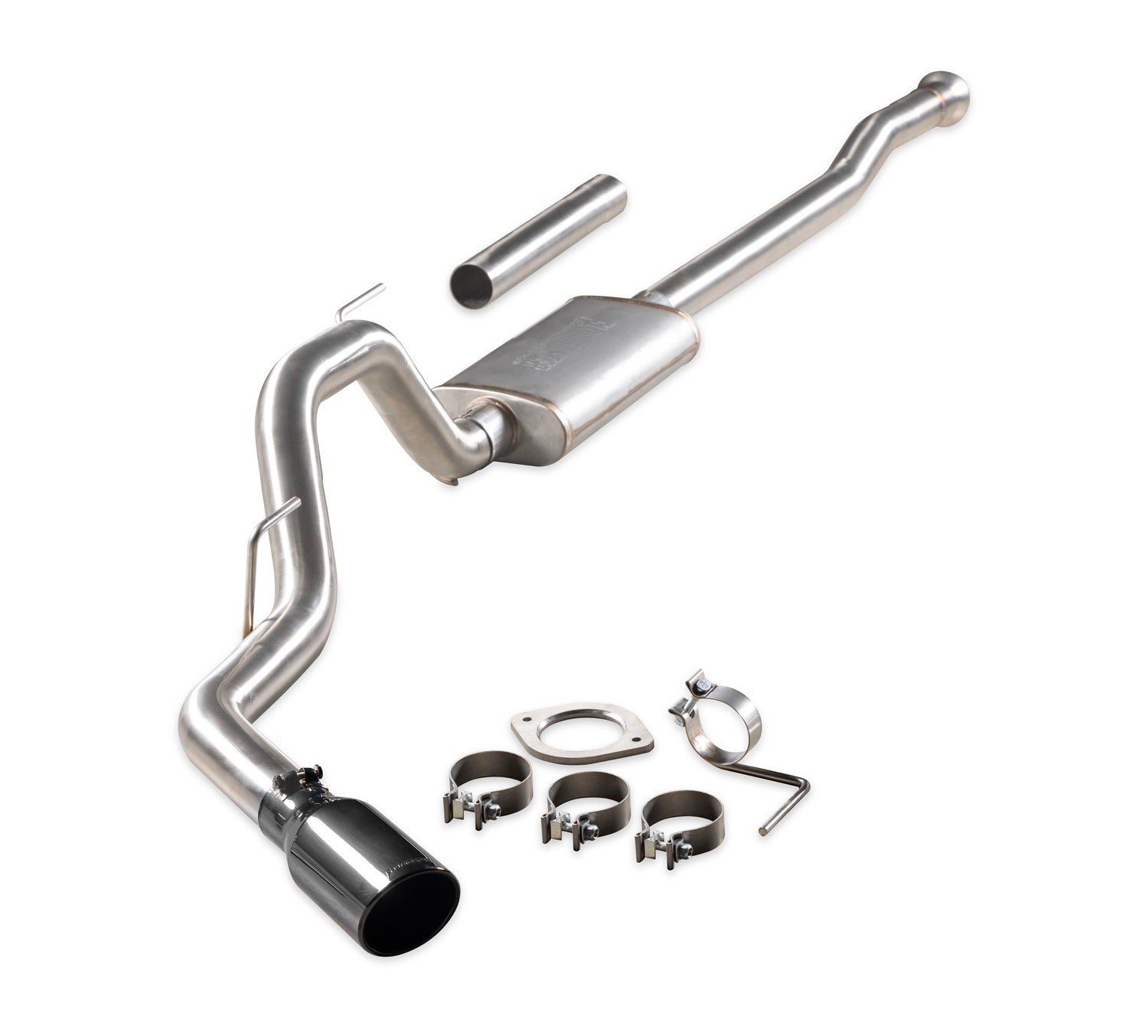 Flowmaster Flow FX Cat Back Exhaust Kit for Ford F-150 2021-2025 3 Inch Diameter Stainless Steel with 4.5 Inch Tip
