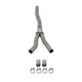 Flowmaster 81108 Scavenger Y Pipe for Ford Mustang 2015-2016 with 2.25-Inch Stainless Steel Inlets and Outlet
