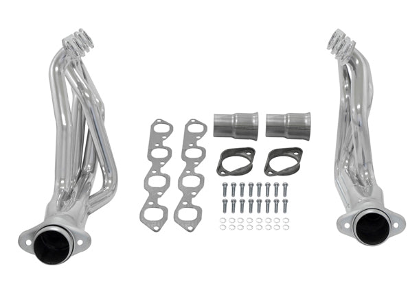 Flowmaster 814111 Scavenger Series Elite Headers for Big Block Chevy, 1.75 Inch Primary and 3 Inch Collector, Stainless Steel with Silver Ceramic Finish, Fits GM A-Body, B-Body, F-Body, X-Body 1965-1974