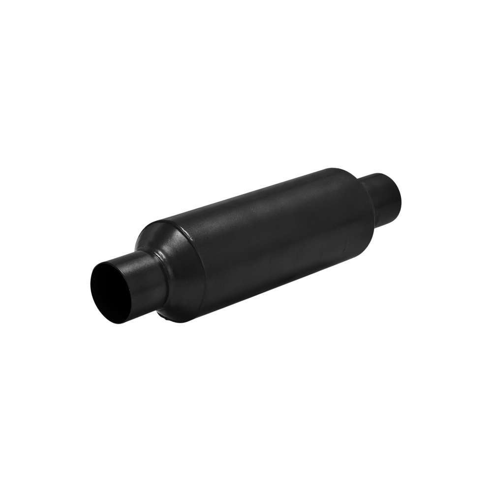 Flowmaster Outlaw Series Muffler Part 815425 2.5 Inch Center Inlet and Outlet Stainless Steel with Black Finish