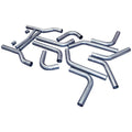 Flowmaster 815936 Universal U-Fit Exhaust Pipe Kit with 2.5-inch Diameter Stainless Steel