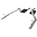 Flowmaster 817213 American Thunder Cat-Back Exhaust System for Ford Mustang 1986-1993, 2.5 Inch Tailpipe and Tips, Stainless Steel
