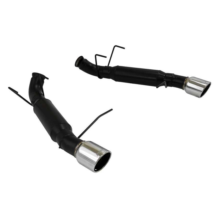 Flowmaster 817516 Outlaw Axle-Back Exhaust Kit for 2011-2012 Ford Mustang 5.0L with 2.75 Inch Tailpipe and Black Stainless Tips