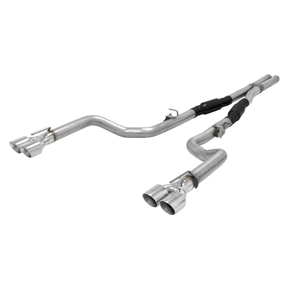 Flowmaster 817740 Outlaw Cat-Back Exhaust Kit for Dodge Challenger 2015-2023 with 3 Inch Tailpipe and 3.5 Inch Tips