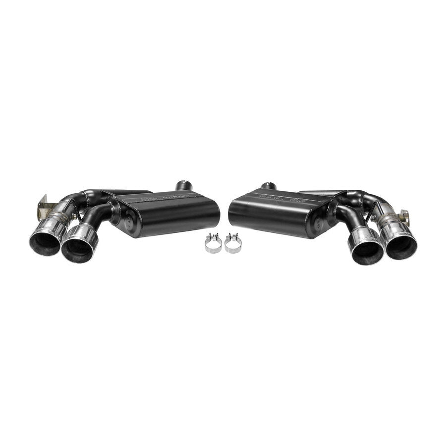 Flowmaster 817746 American Thunder Axle-Back Exhaust Kit for 2016-2024 Chevrolet Camaro 6.2L with 3-Inch Tailpipe and 4-Inch Tips