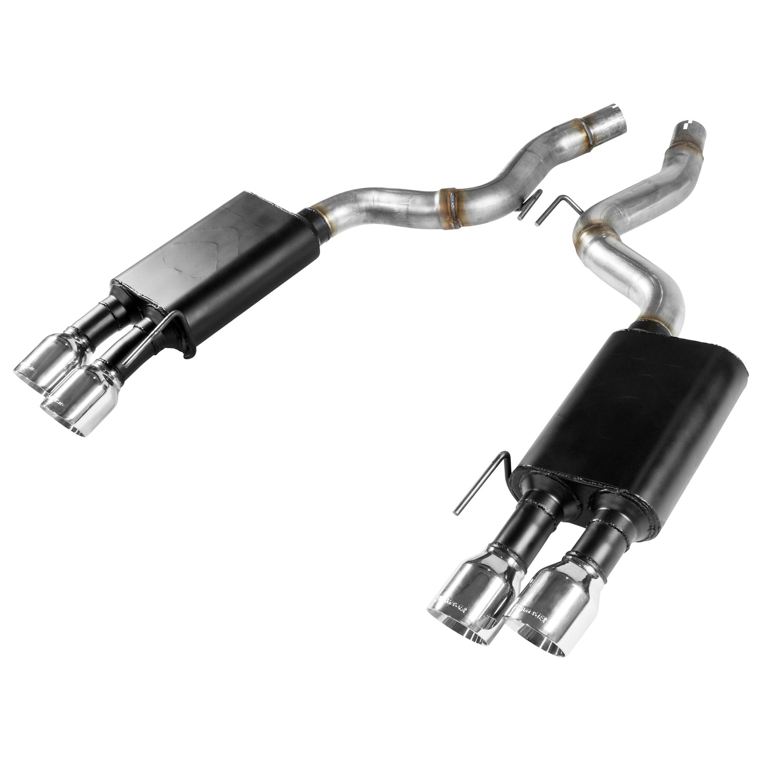 Flowmaster 817807 American Thunder Axle-Back Exhaust Kit for Ford Mustang 2018-2023 with 3-inch Tailpipe and 4-inch Tips