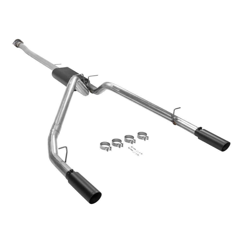 Flowmaster American Thunder Cat-Back Exhaust System for Dodge Ram 1500 5.7L with 3-Inch Tailpipe and 4-Inch Tips