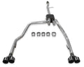 Flowmaster 817895 American Thunder Cat-Back Exhaust Kit for 2019-2025 GM Silverado 1500 with 5.3L Engine, Dual Rear Exit, 3-Inch Diameter, Black Ceramic Tips