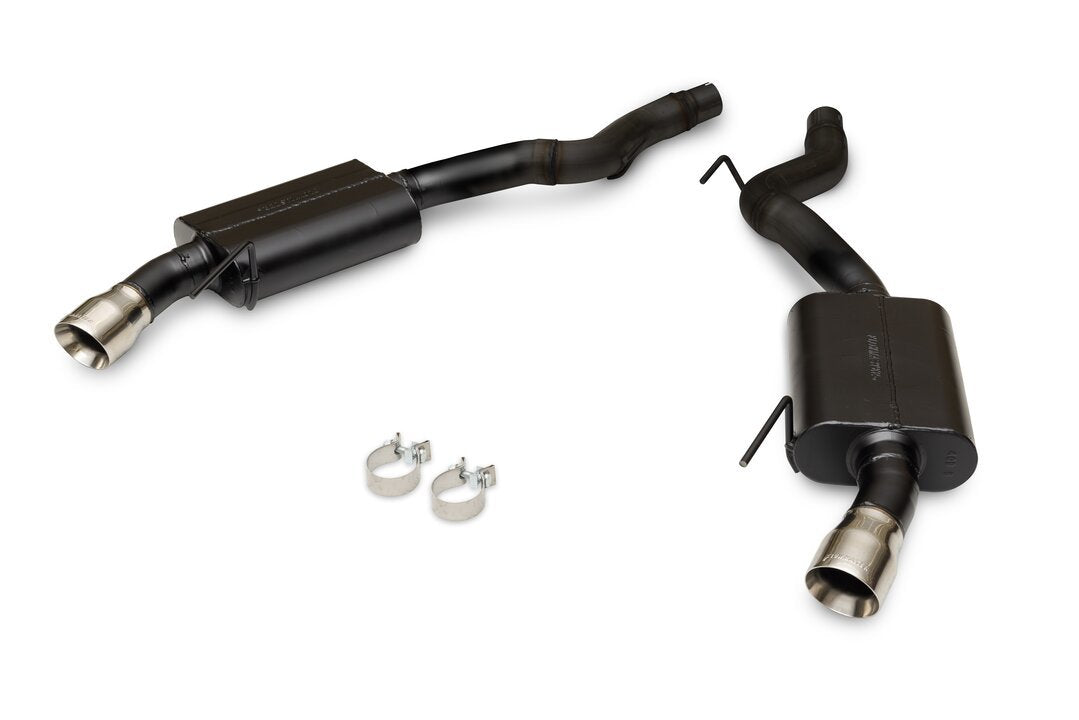 Flowmaster 818162 American Thunder Axle-Back Exhaust System for Ford Mustang 2024-2025 with 3-Inch Dual Rear Exit and 4-Inch Polished Tips
