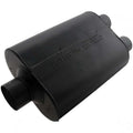 Flowmaster Super 40 Series Muffler Part Number 9530452 with 3-Inch Center Inlet and Dual 2.5-Inch Outlets