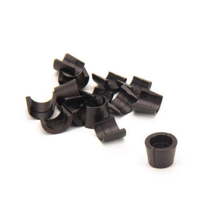 Chevrolet Performance Valve Locks Set for 604 Crate Engine with Beehive Springs, 10 Degree, 11/32 Inch Valve Stem, Single Groove, Standard Height, Steel, Black Oxide, Pack of 8