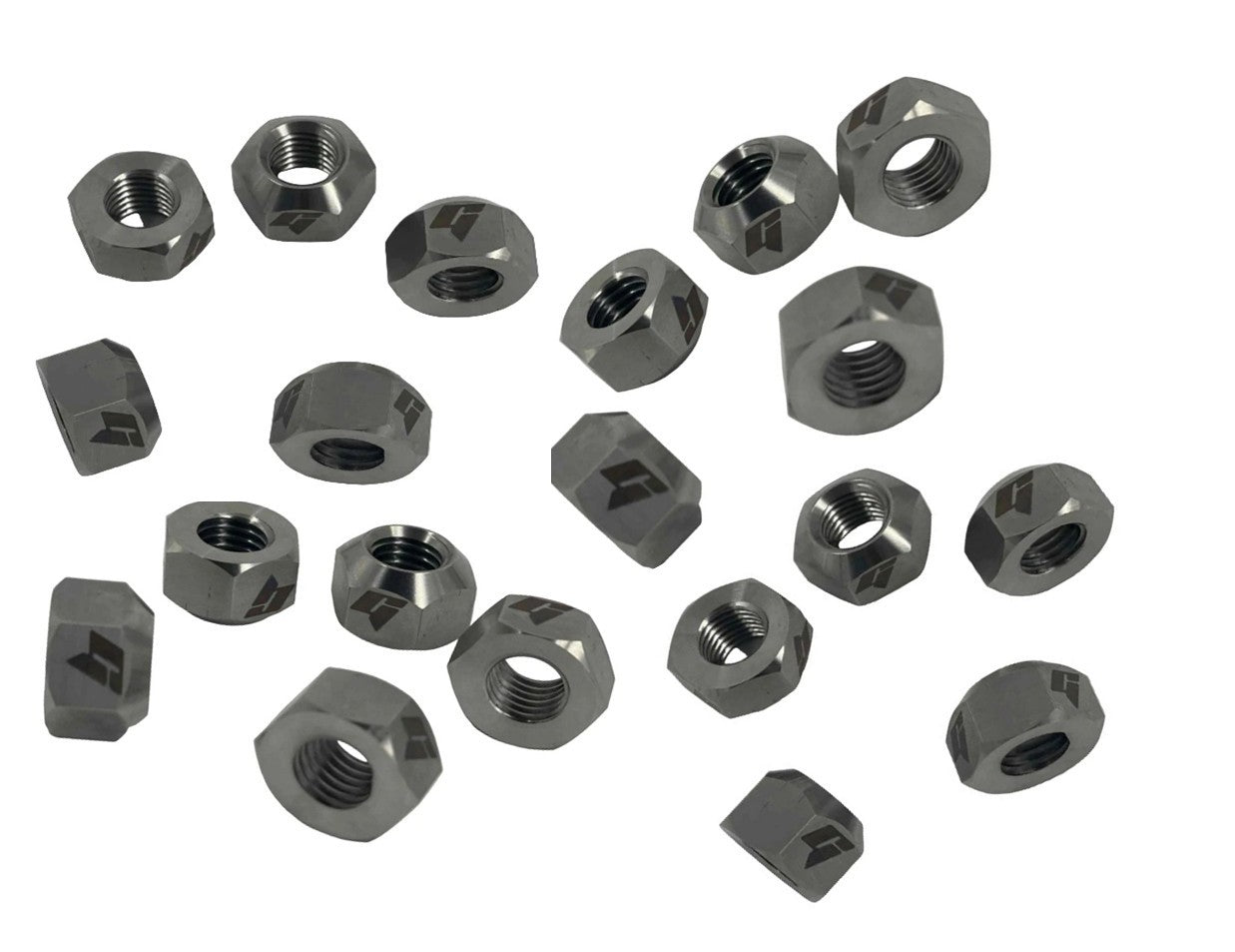 Gorsuch Performance Solutions HG-13052 Titanium Lug Nut 5/8-11 Right Hand Thread 1 Inch Hex 45 Degree Seat Set of 5