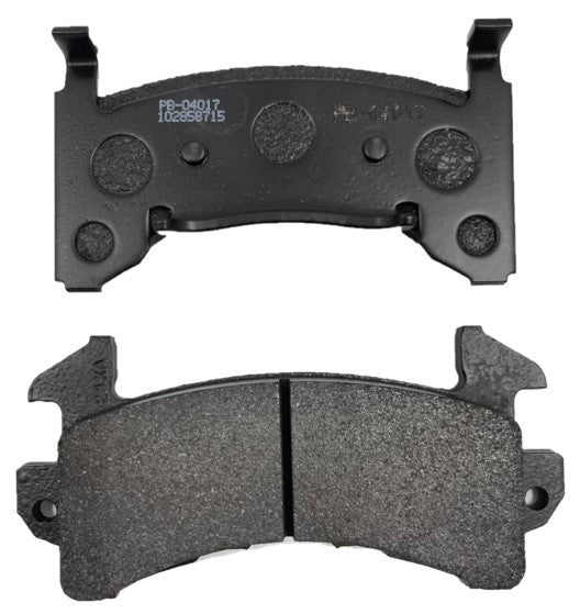 Gorsuch Performance Solutions PB-04016 Brake Pad Set for GM Metric Calipers, 15 mm Thickness, 3 Compound Medium High Friction