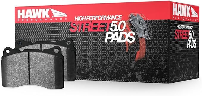 Hawk Brake HB102Q.800 DTC-80 Brake Pads for High Torque and High Temperature Applications, 20 mm Thickness, Compatible with AP, Sierra, and Wilwood Calipers