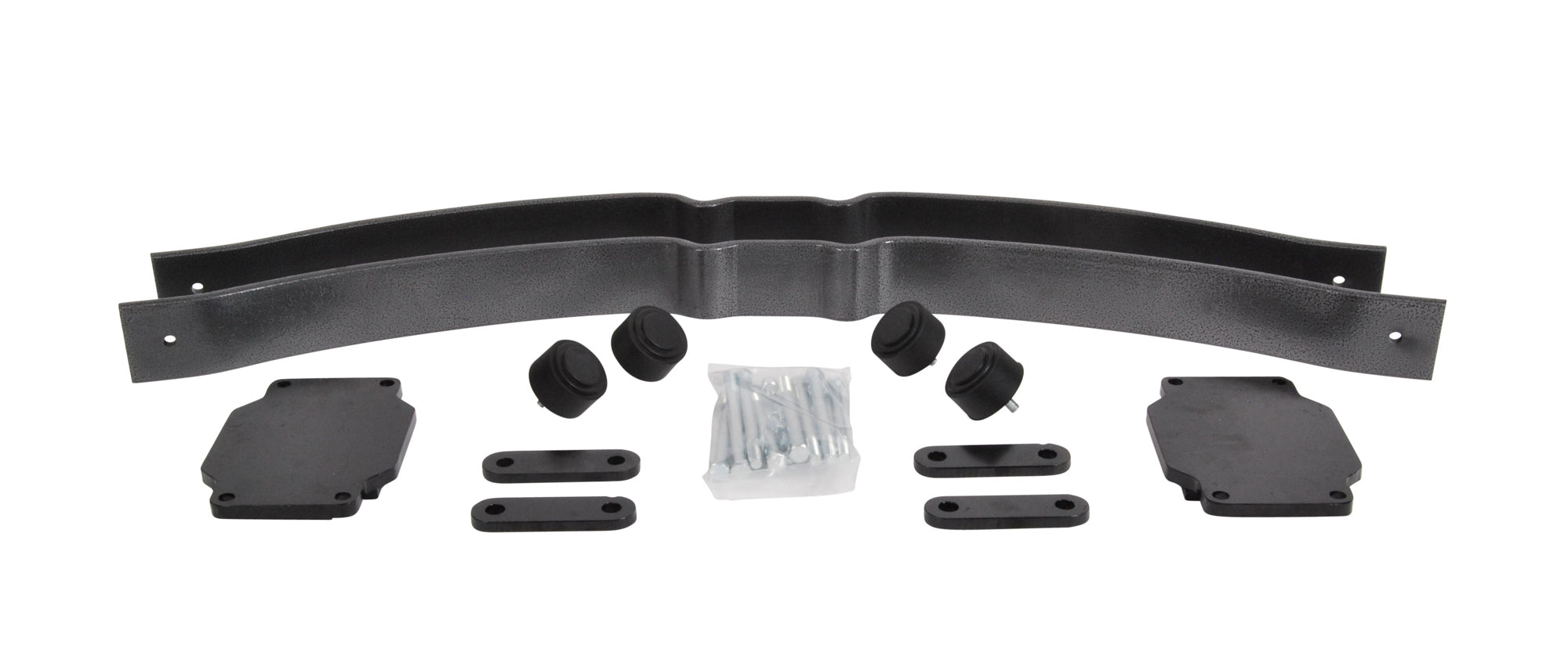 Hellwig 1915 Helper Spring Kit for Ram ProMaster 2014-2021, Add-A-Leaf, Rear, Steel, Silver Powder Coat