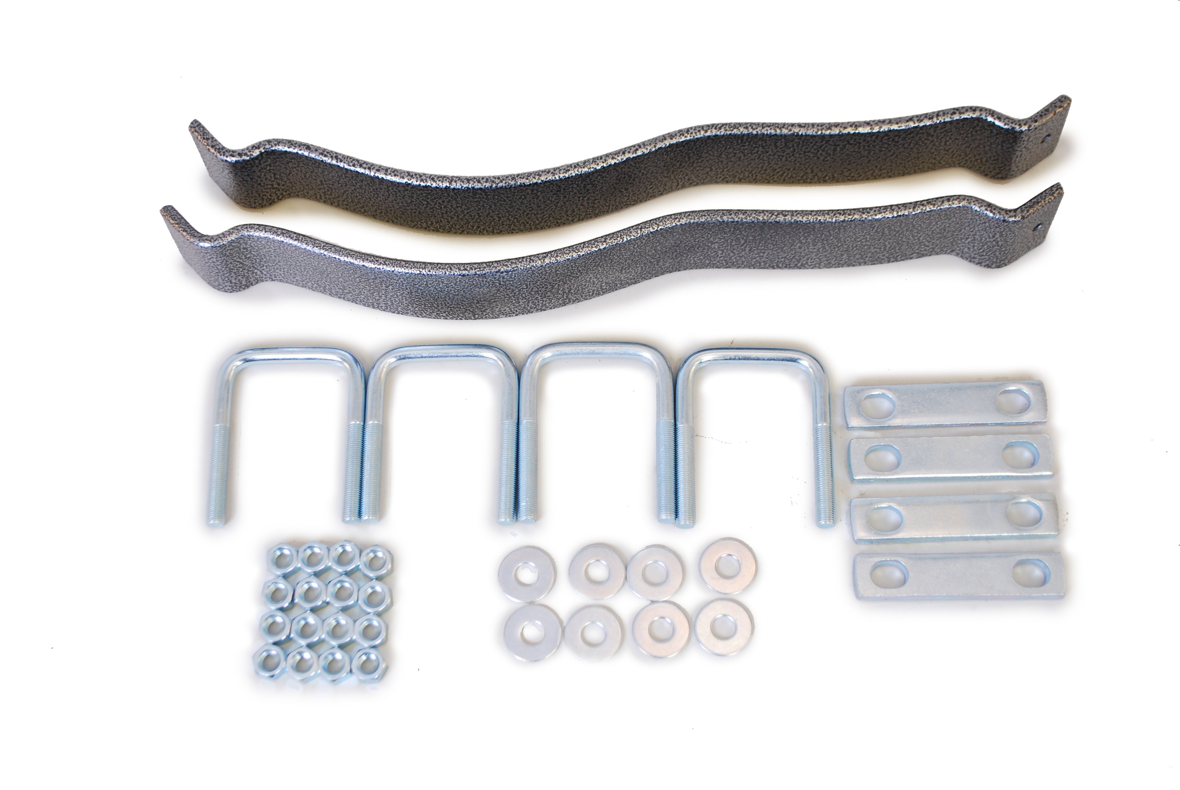 Hellwig Helper Spring Kit 2002 Traction Control, Stock Height, Steel, Silver Powder Coat