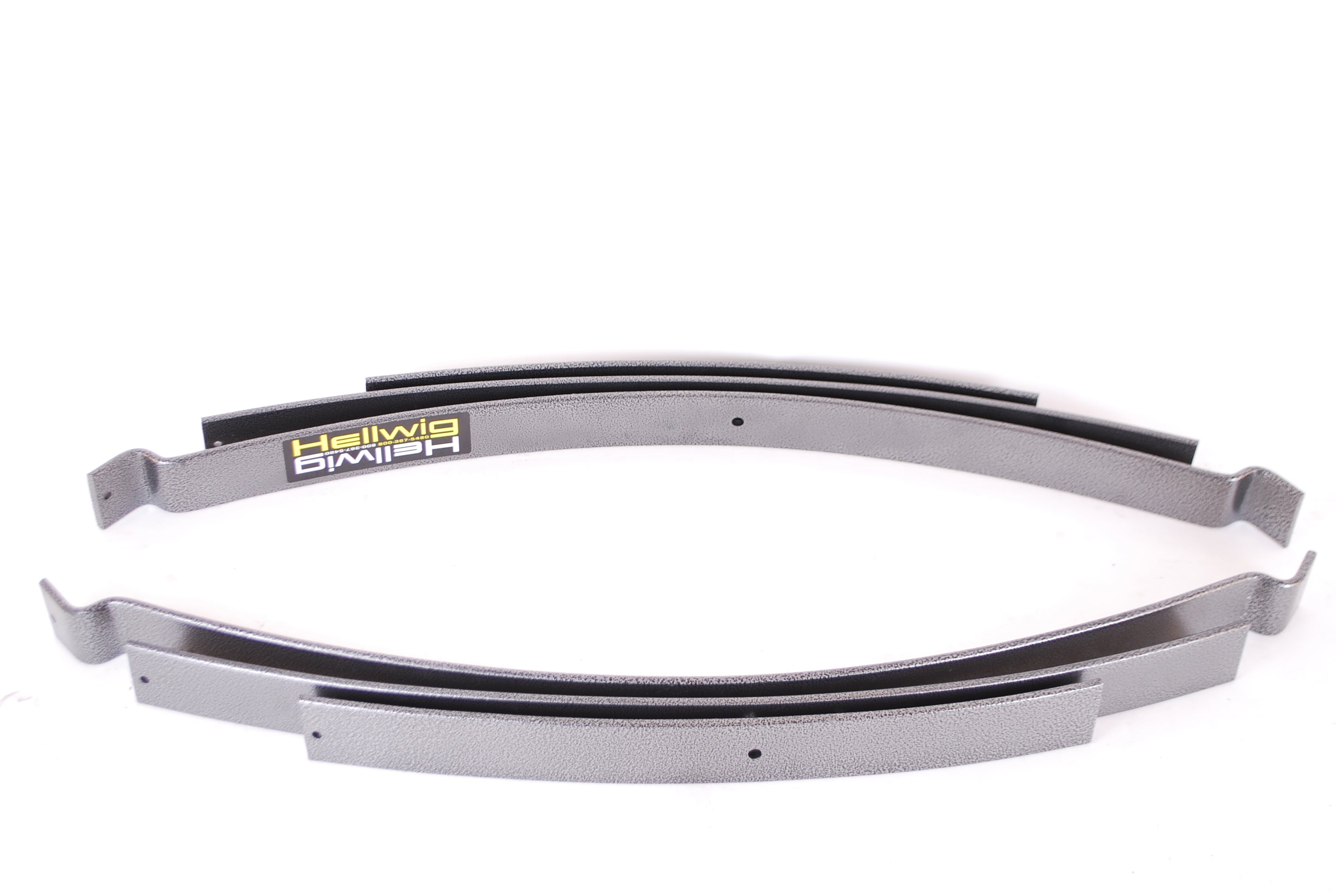 Hellwig LP-25 Add-A-Leaf Kit for Ford Fullsize Trucks 2011-2013, Steel, Silver Powder Coat, Rear, Progressive Rate