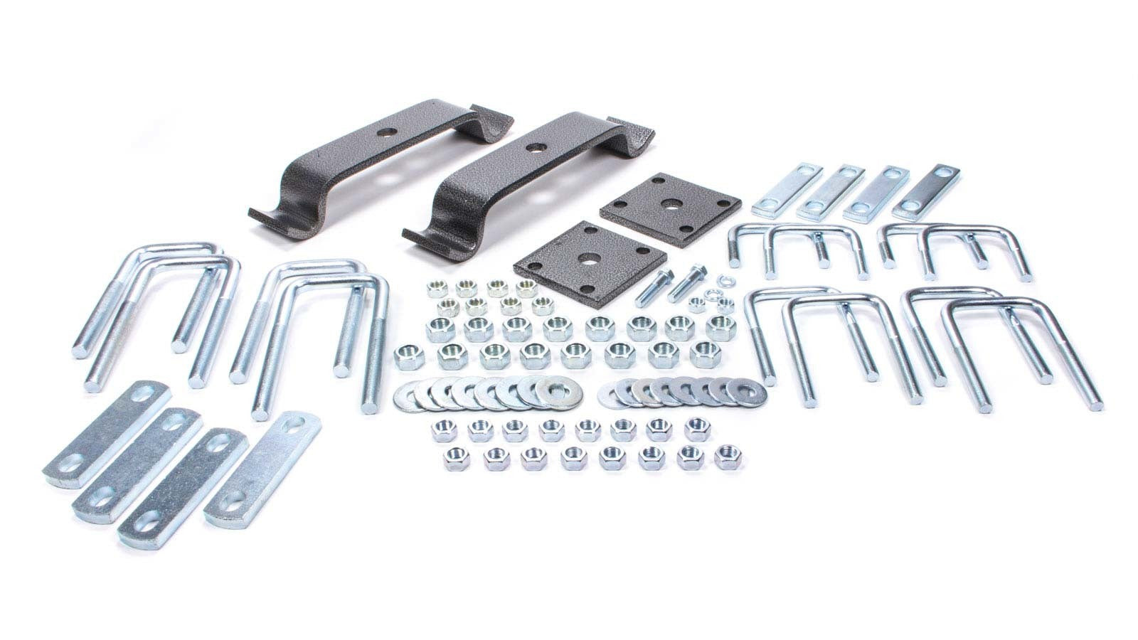 HELLWIG LP-25 Helper Spring Mounting Kit - Steel with Silver Powder Coat for Various Applications