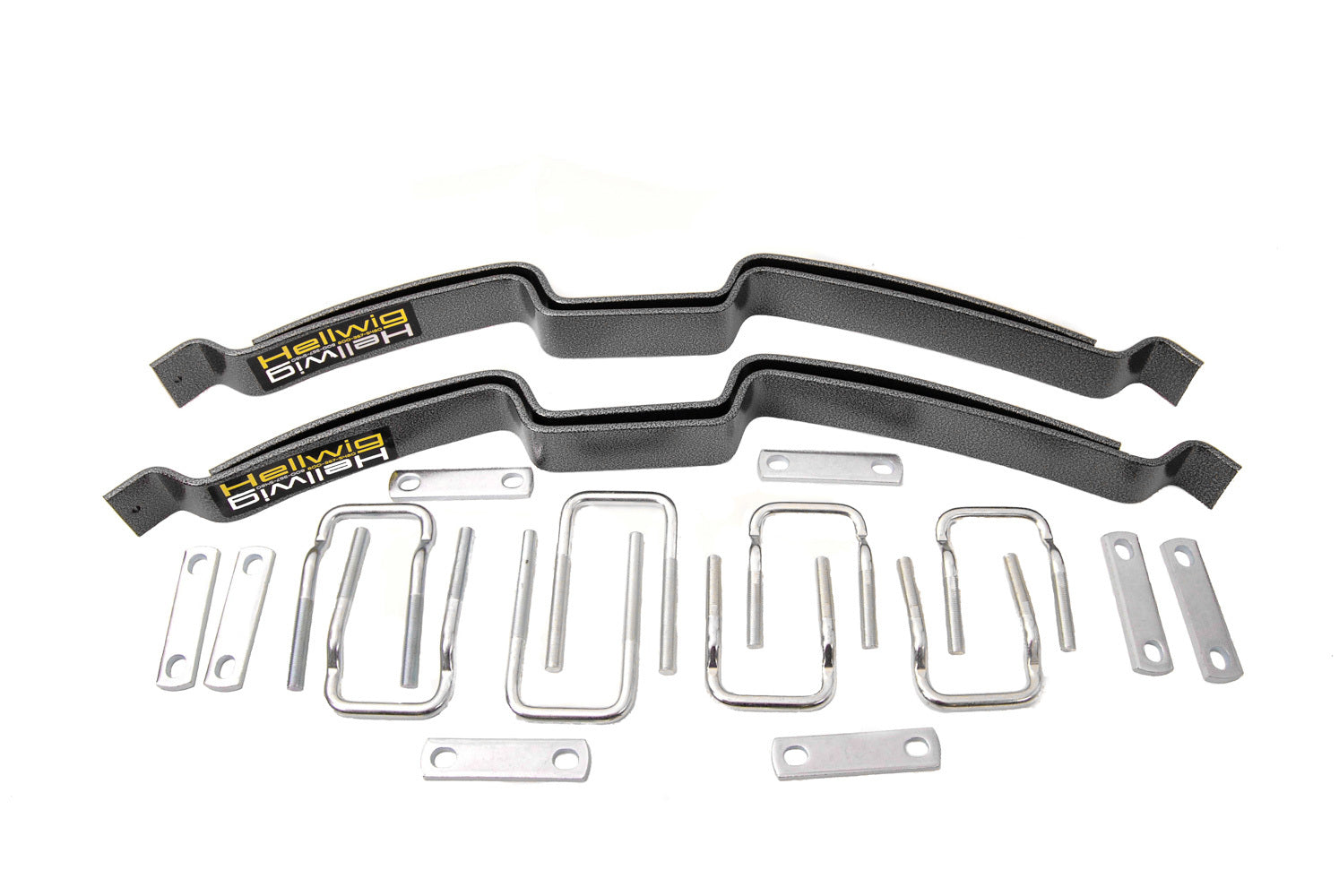 Hellwig Helper Spring Kit 61614 for Mercedes-Benz Sprinter 2500 Rear, Steel, Silver Powder Coat