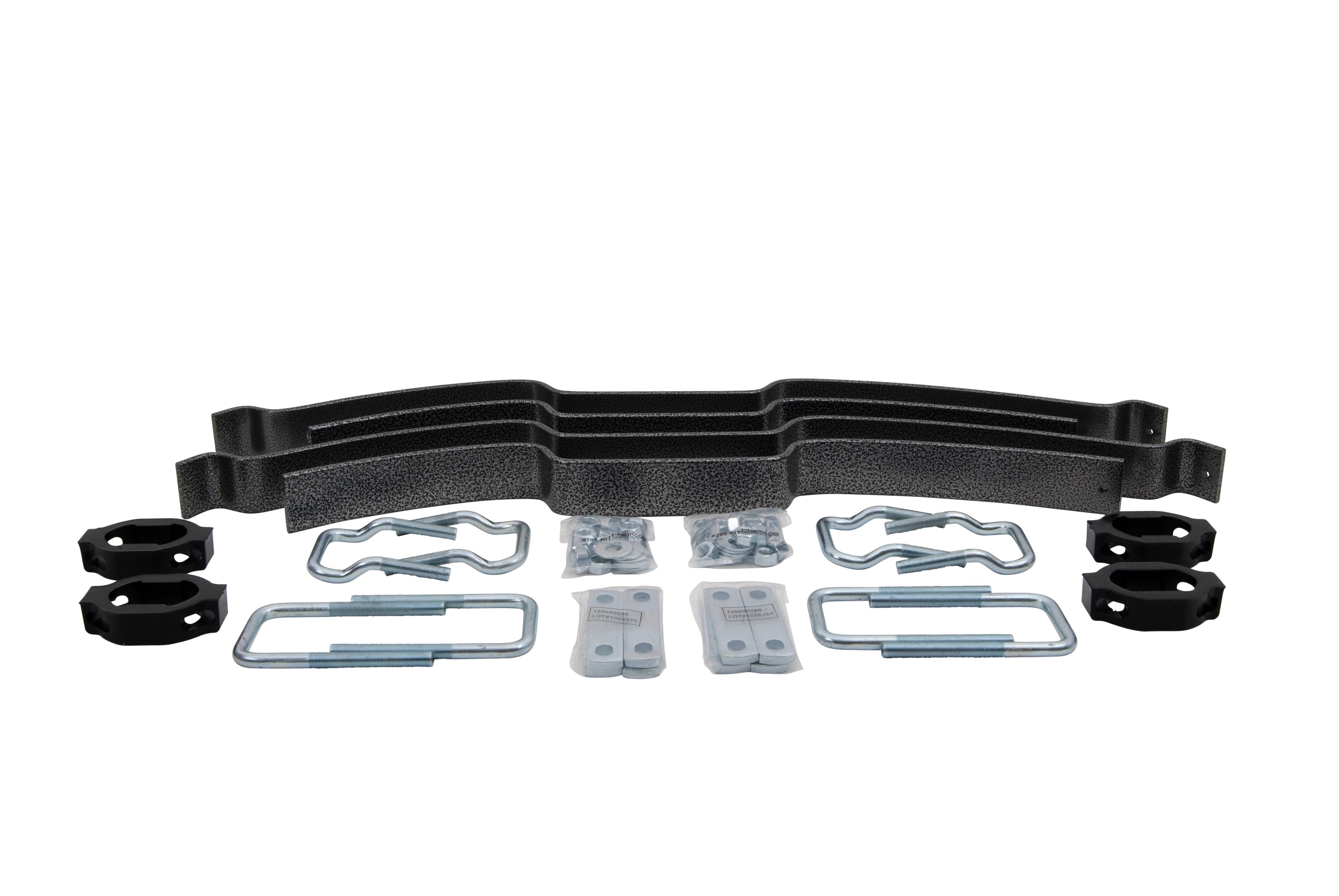 Hellwig 61902 Pro-Series Load Leveler with Silent Ride for Rear Addition, Steel, Silver Powder Coat