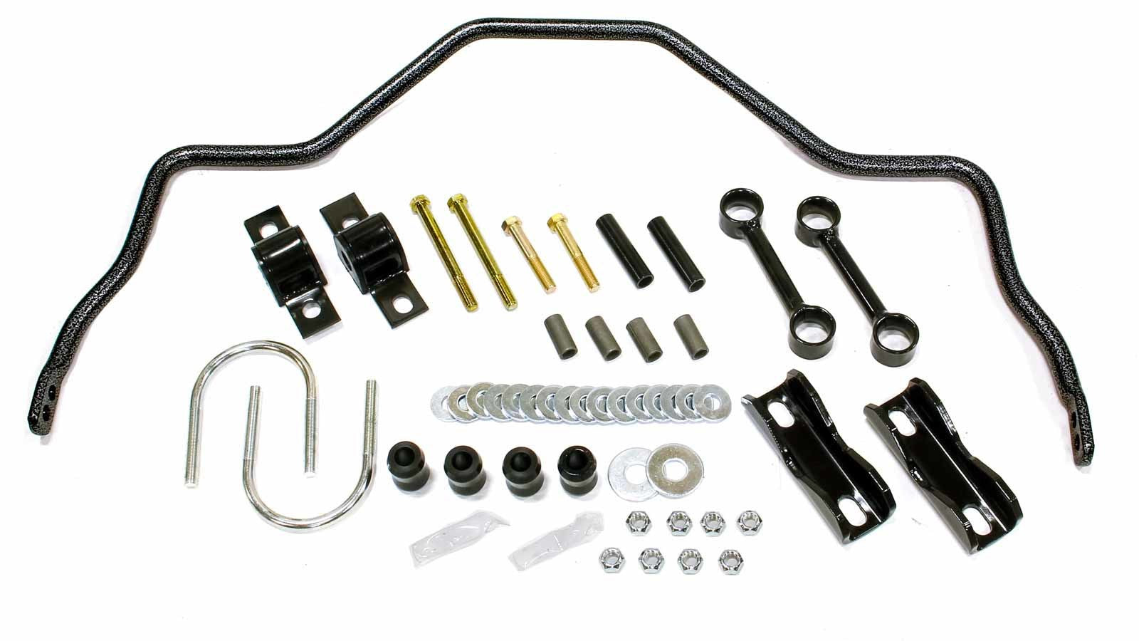 Hellwig 6806 Rear Performance Sway Bar for Ford Passenger Cars, 3/4 Inch Diameter, Adjustable, Gray Powder Coat