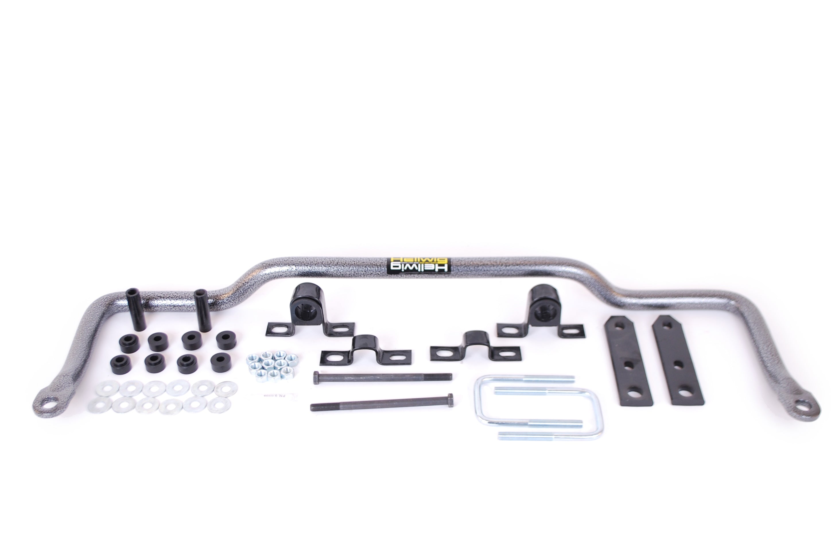 Hellwig 7008 Front Sway Bar for Ford E-Series Vans 1999-2011, 1.375 Inch Diameter, Gray Powder Coat