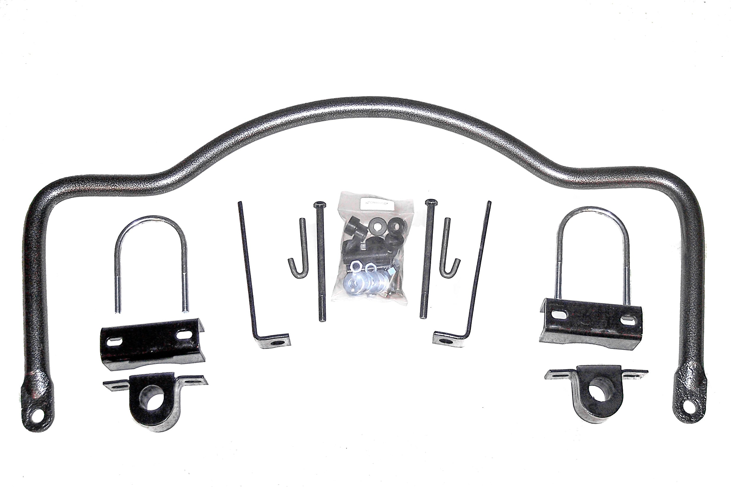 Hellwig 7085 Rear Sway Bar for Ford E350 Motorhome, 1.5 Inch Diameter, Chromoly Steel, Gray Powder Coat Finish