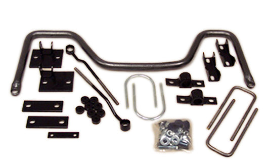 Hellwig 7652 Rear Sway Bar for Dodge D2500 2001-2007, 1.25 Inch Diameter, Chromoly Steel, Gray Powder Coat