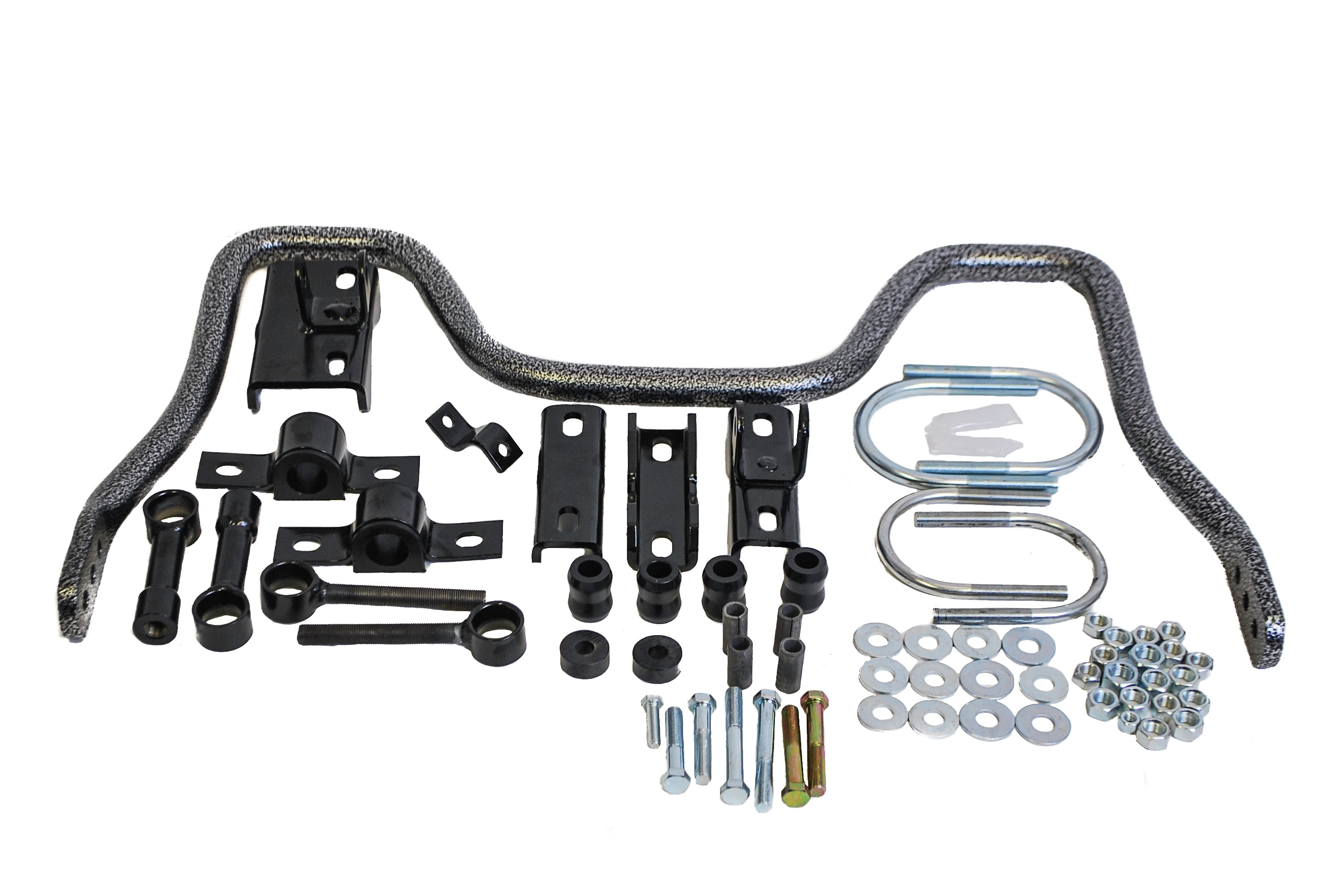 Hellwig GM Rear Sway Bar 7735 with 1-1/8 Inch Diameter, Adjustable, Chromoly with Gray Powder Coat for 2014-2018 Fullsize Trucks