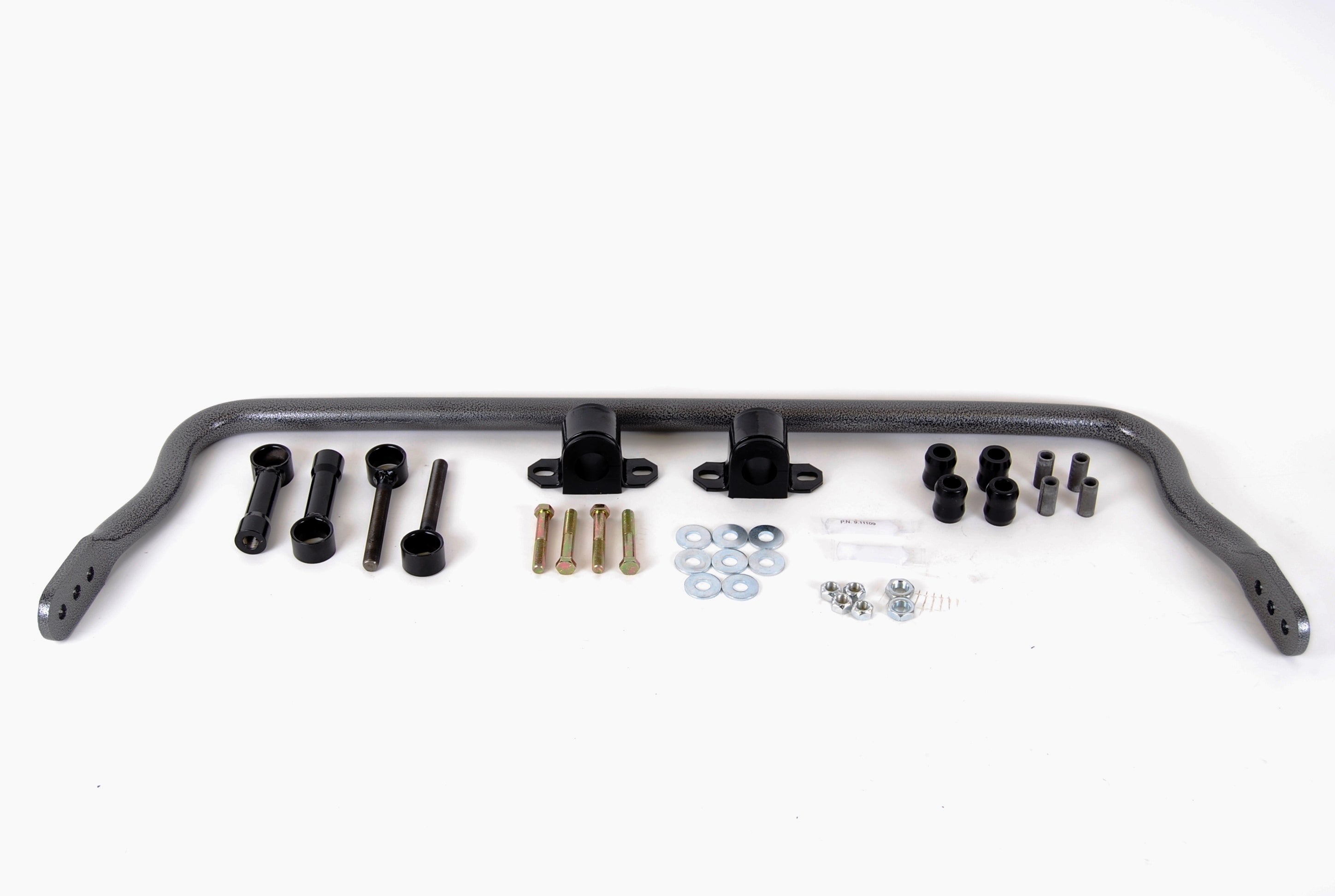 Hellwig Front Sway Bar 7749 for Jeep Wrangler JK 2007-2016, Adjustable 1.25 Inch Diameter, Chromoly Steel, Gray Powder Coat