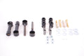 Hellwig 7960 Adjustable End Links, 6 to 8 Inch Length, Steel Construction, Natural Finish