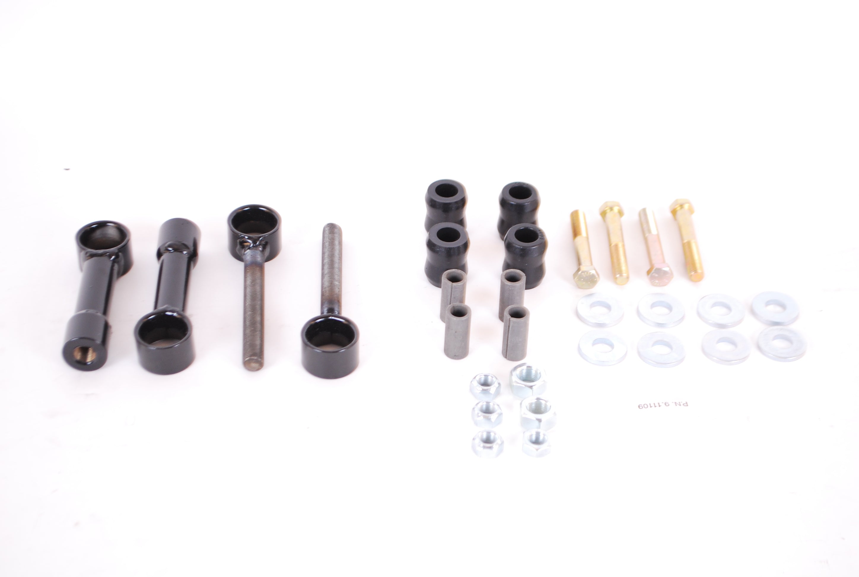Hellwig 7960 Adjustable End Links, 6 to 8 Inch Length, Steel Construction, Natural Finish