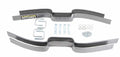 Hellwig 9706 Helper Spring Kit for Ford Fullsize Trucks, Rear Add-A-Leaf, Steel, Silver Powder Coat