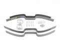 Hellwig 9707 Helper Spring Kit for Dodge Ram 1994-2002 and Ford Fullsize Trucks 2011-2023, Steel, Silver Powder Coat
