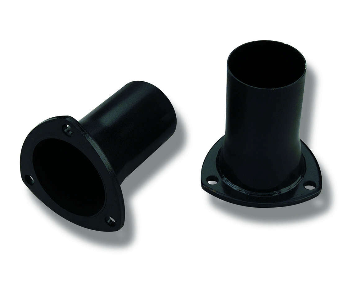 Hooker 11032HKR Collector Reducer 3 Inch Inlet to 3 Inch Outlet Steel Black Pair