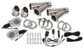 Hooker 11051HKR Electric Dual Exhaust Cut-Out Kit with 2.5-Inch Pipe Diameter