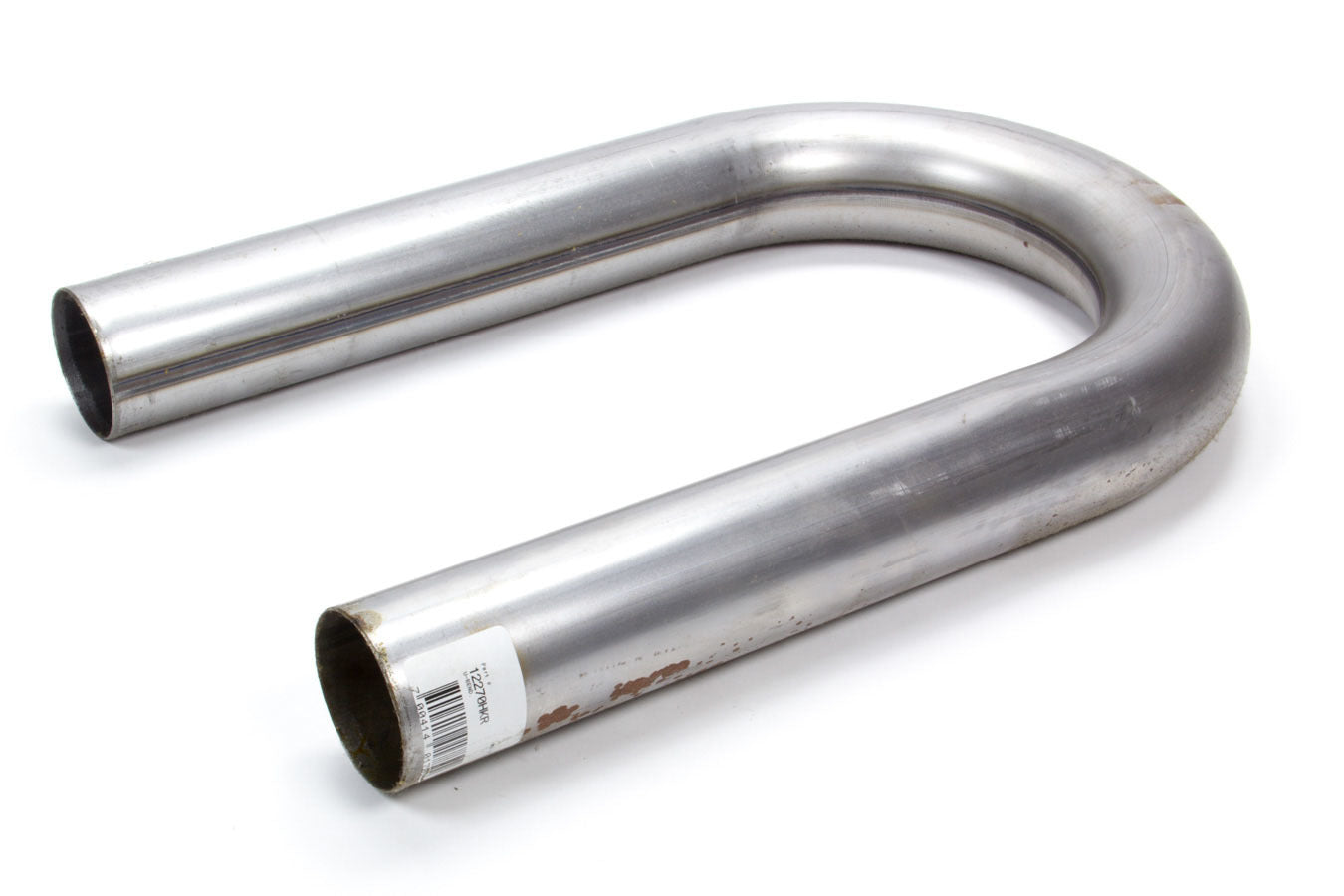 Hooker 12270HKR U-Bend Exhaust Mandrel Bend, 2.5 Inch Diameter, 6 Inch Radius, 18 Gauge Steel