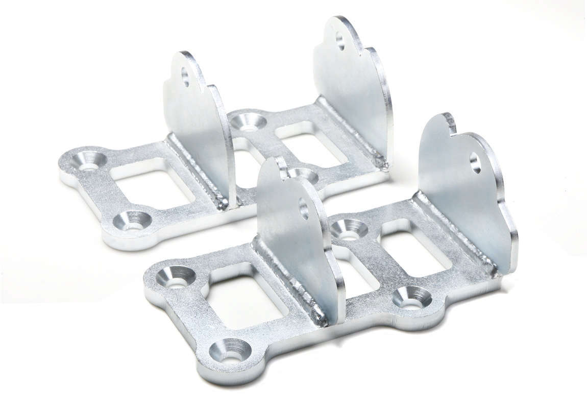 Hooker 12621HKR Engine Mount Plate Kit for GM LS-Series Engines, Steel, Zinc Plated, Pair