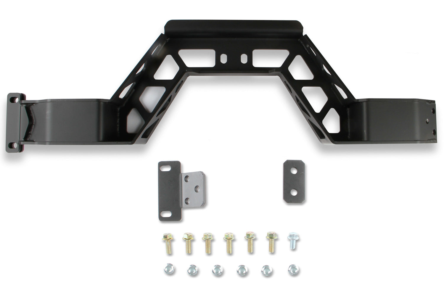 Hooker 12626HKR Transmission Crossmember for GM LS-Series Engines, Black Powder Coat Finish, Bolt-On Design