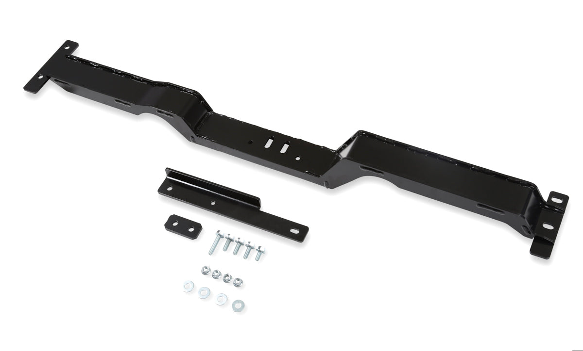 Hooker Manufacturing Transmission Crossmember Kit for GM LS-Series Engines, Black Powder Coat Finish, Fits GM A-Body and G-Body 1978-1988