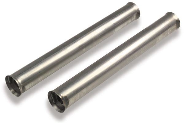 Hooker 21021HKR Super Competition Glass Pack Muffler Insert for Side Pipes, 4 Inch Diameter, Steel, Natural Finish, Pair