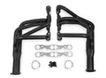 Hooker 2129HKR Super Competition Full Headers for Small Block Chevy with 1.75 Inch Primary and 3 Inch Collector, Black Steel, Pair
