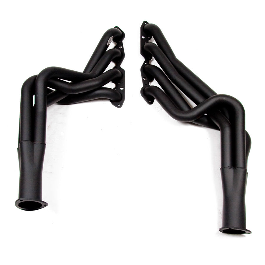 Hooker 2217HKR Super Competition Full Exhaust Headers for Big Block Chevy, 2-Inch Primary, 3.5-Inch Collector, Black Steel, GM A-Body / F-Body 1968-1981