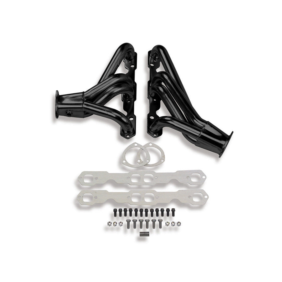 Hooker 2460HKR Competition Short Headers for Small Block Chevy with 1.625 Inch Primary Tubes and 3 Inch Collectors