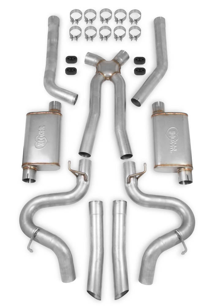 Hooker 70501364-R 3-Inch Exhaust System for GM G-Body and A-Body 1978-1988