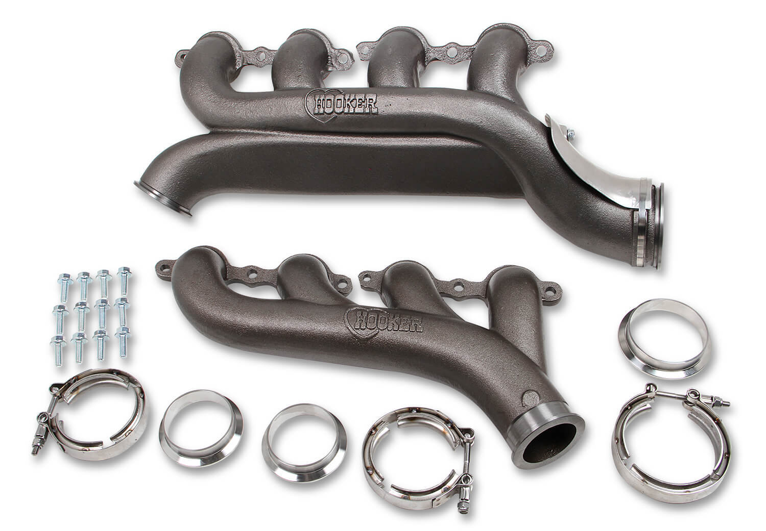 Hooker Exhaust Manifolds Set LS Turbo for GM LS-Series Engines