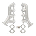 Hooker BHS594 Exhaust Manifold Set for GM LS Series Engines, Iron, Silver Ceramic Coated, Pair